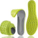 Shoe Insoles for Men Women, Memory Foam Insoles, Best Replacement Shoe Inserts, Providing Great Shock Absorption and Cushioning for Feet Relief, Prevent Foot Odor