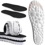 4D Cloud Insoles for Men and Women Insoles Men Super Soft Anti-Fatigue, Shock Absorption, Relieve Foot Pain