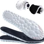 Insoles Men, Shoe Inserts for Men, 4D Cloud Insoles for Men and Women, Steeper Insoles for Boots & Sneakers, Cuttable, Anti Fatigue, Shock Absorption, Foot Pain Relief