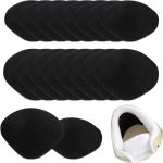 Shoe Heel Repair, 16Pcs Shoe Patches for Holes, Black Self-Adhesive Shoes Hole Repair Patch Kit Sneaker Holes Patch/Insert Heel Prevention for Sneakers Mesh Shoes Leather Shoes High Heels