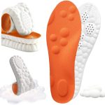 New  Insoles for Men and Women, Cloud Memory Foam Super Soft, Relieve Foot Pain, Day-Long Comfort, Anti-Fatigue & Shock Absorption